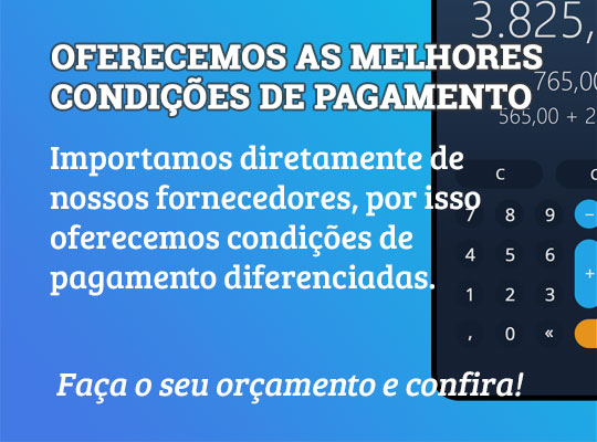 Formas de pagamento exclusivas